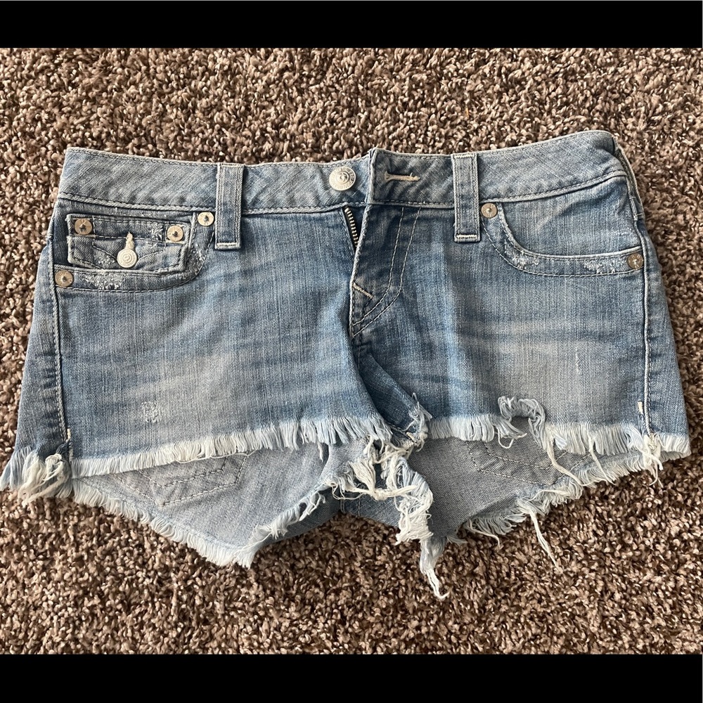 True Religion Jean Shorts